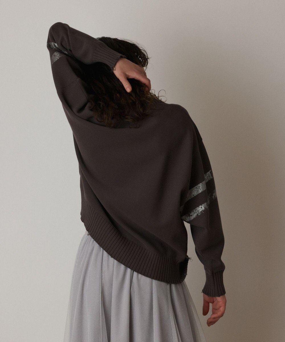 GRACE CONTINENTAL ナンバリングニットトップ