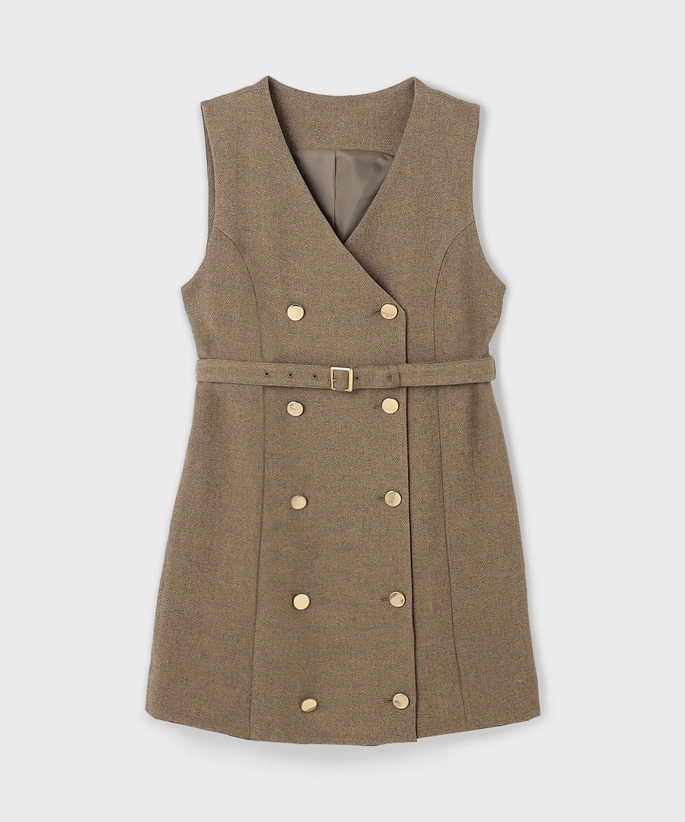 GRACE CONTINENTAL カルゼコンビジレワンピース 