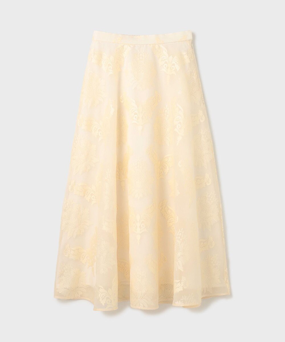 GRACE CONTINENTAL オーナメントロングスカート 