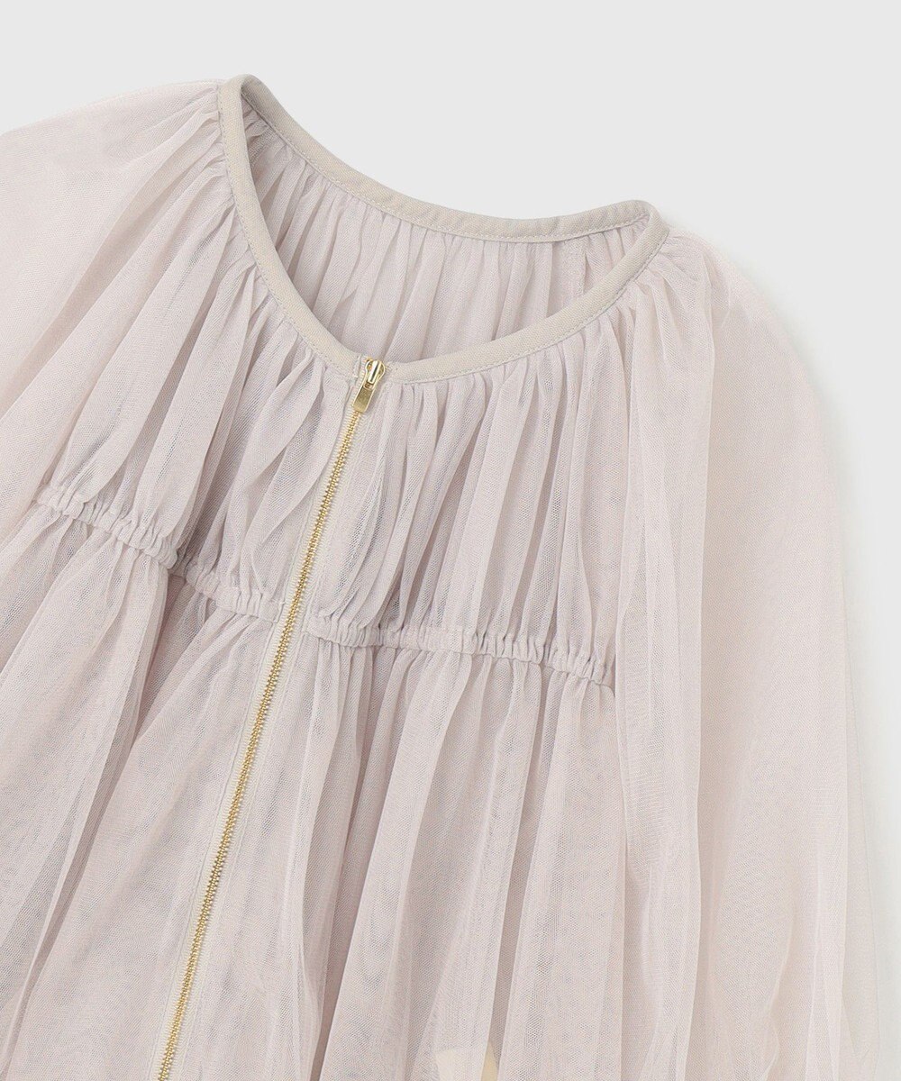 GRACE CONTINENTAL チュールシアーブルゾン 