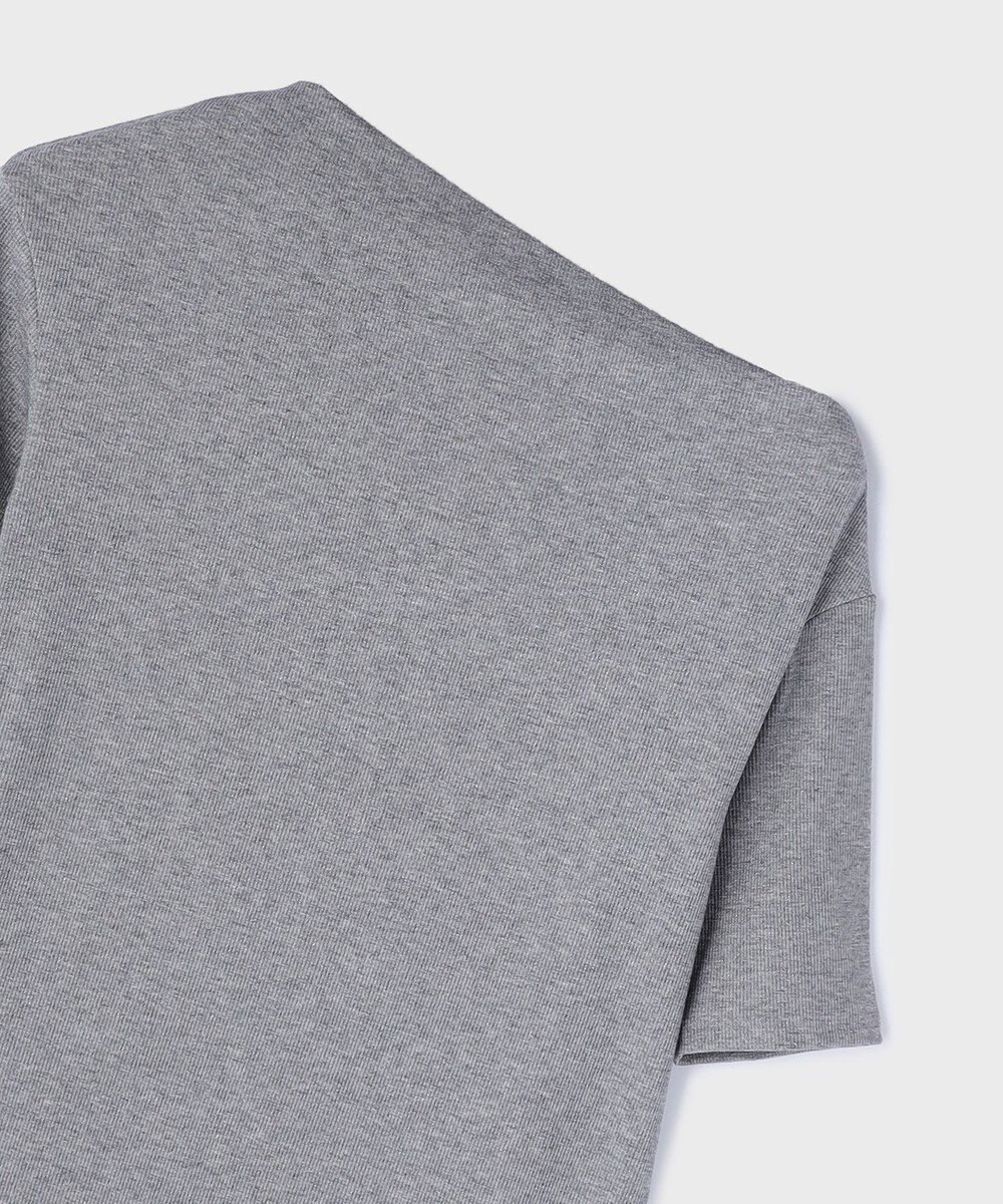 GRACE CONTINENTAL ラメリブジャージトップ 