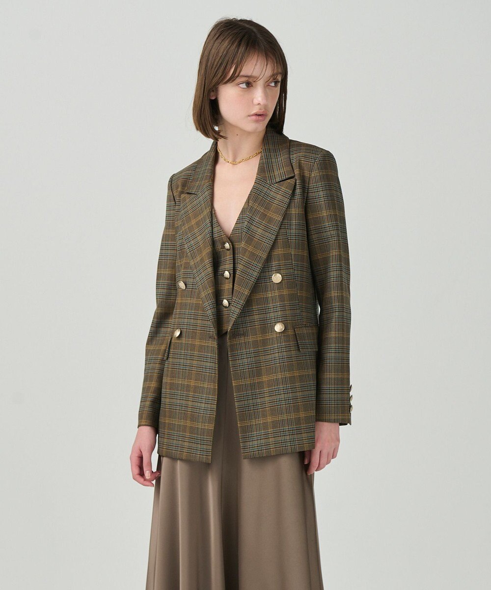 GRACE CONTINENTAL ダブルブレストstジャケット 