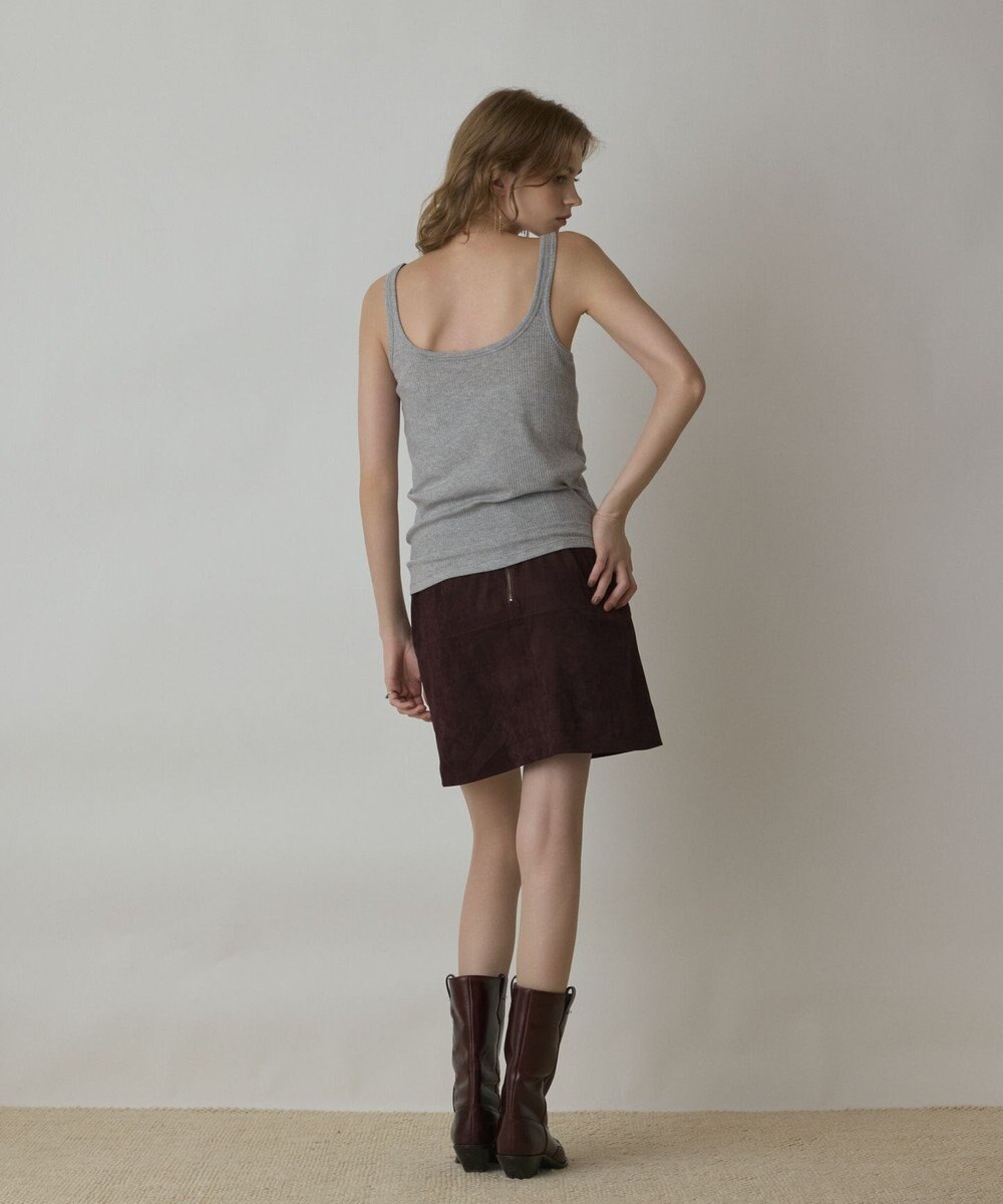 GRACE CONTINENTAL パッチワークミニスカート 