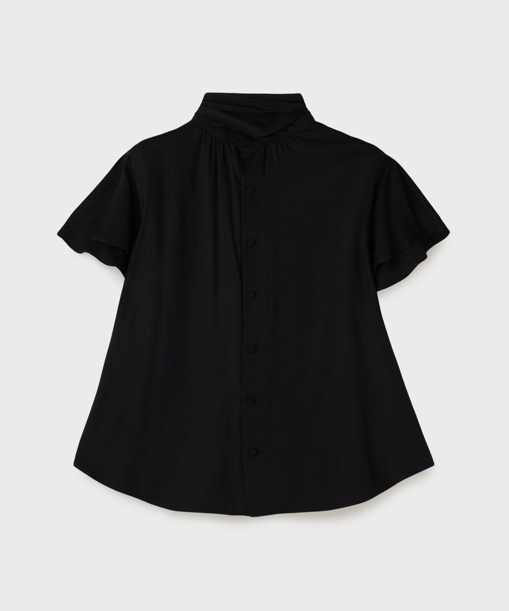 GRACE CONTINENTAL フリルボウタイブラウス 