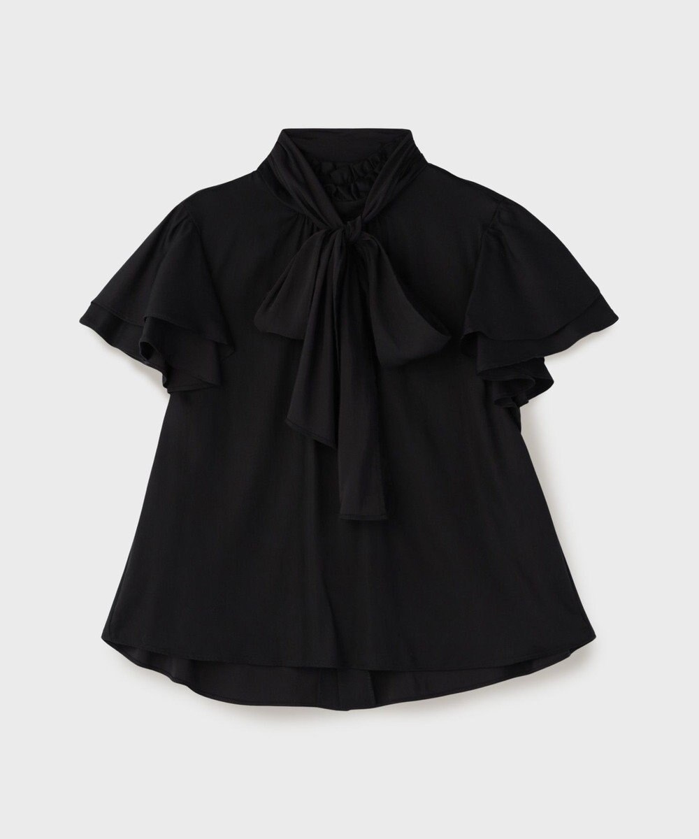 GRACE CONTINENTAL フリルボウタイブラウス 