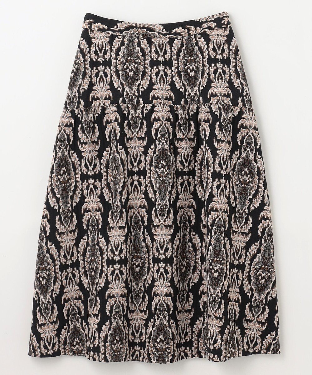 GRACE CONTINENTAL オーナメントジャガードスカート 
