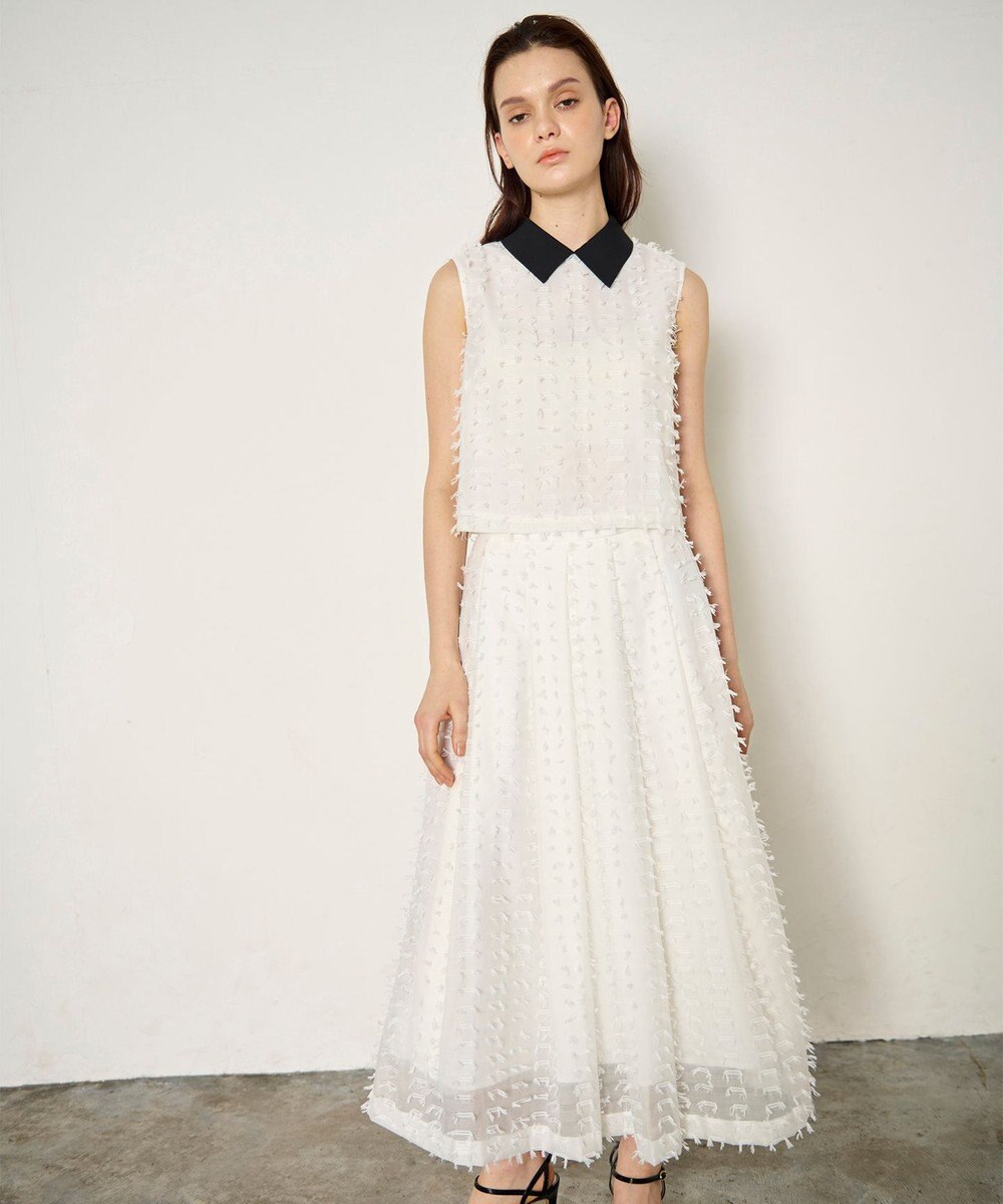 GRACE CONTINENTAL シアージャガード スカート 