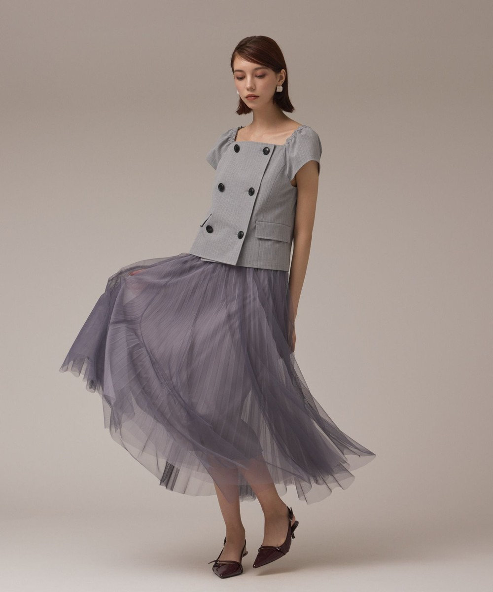 GRACE CONTINENTAL コンパクトジャケットトップ