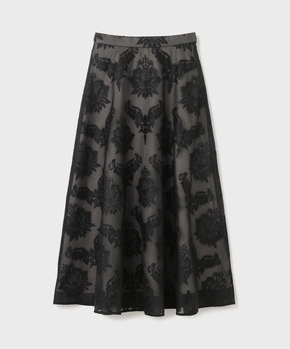 GRACE CONTINENTAL オーナメントロングスカート 