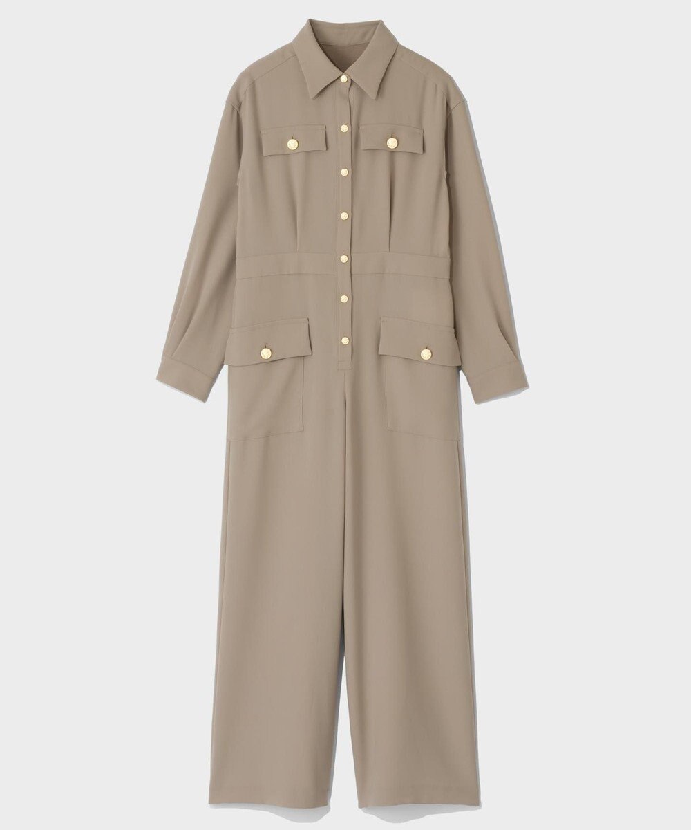 GRACE CONTINENTAL バックサテンオールインワン 