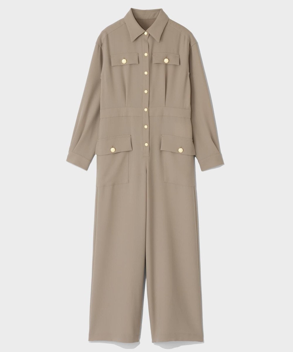 GRACE CONTINENTAL バックサテンオールインワン