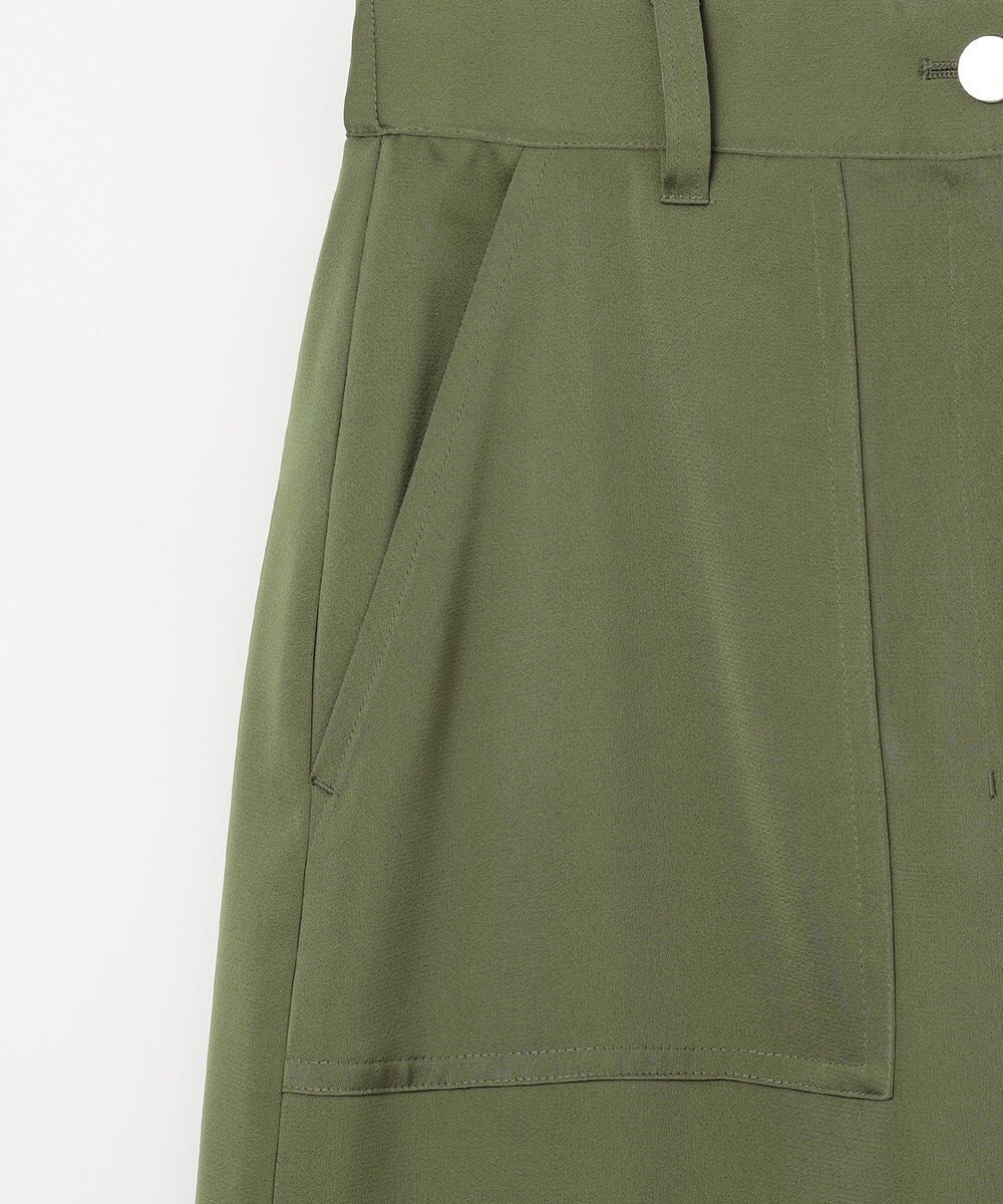 GRACE CONTINENTAL サテンストレートスカート