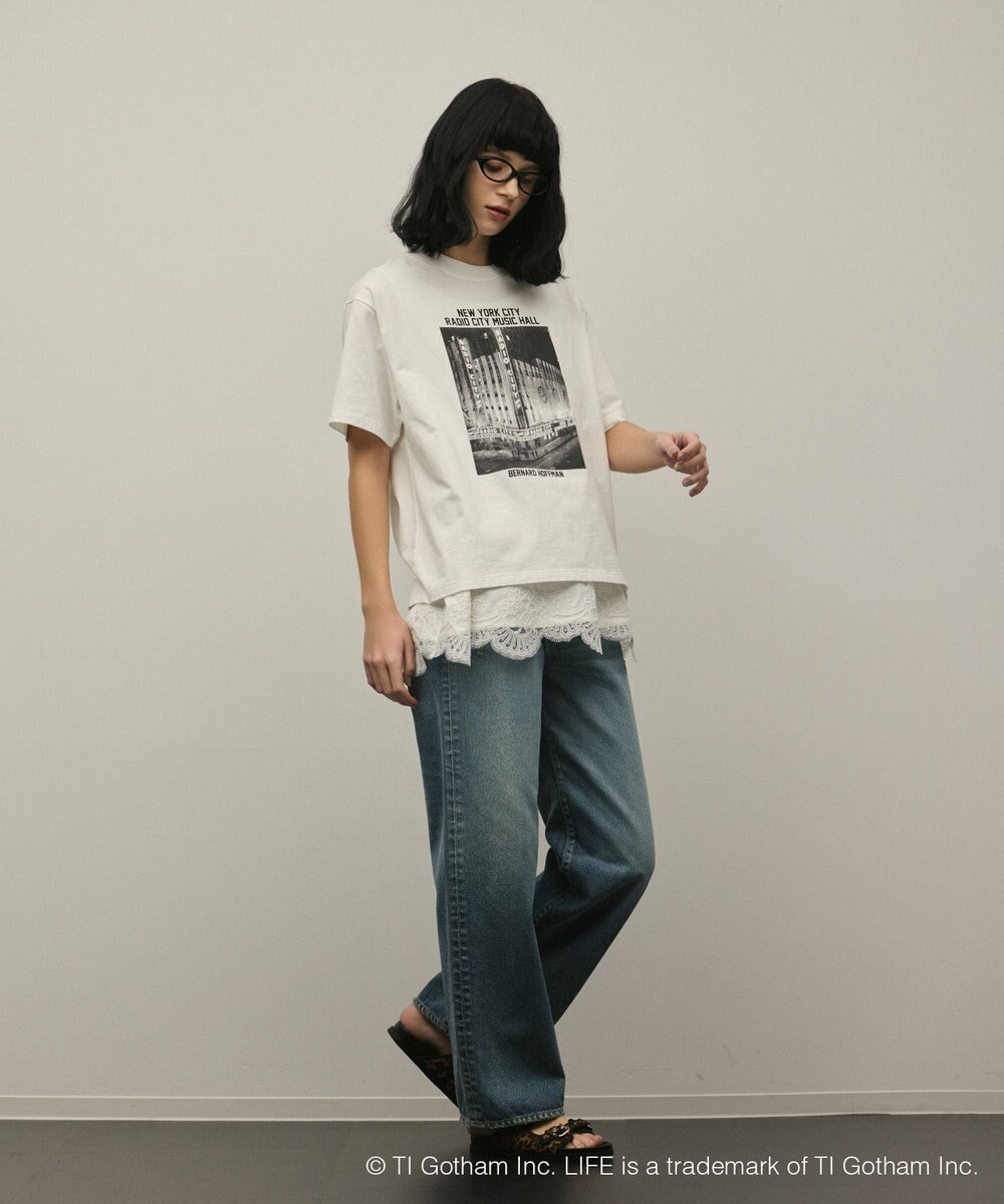 GRACE CONTINENTAL LIFEphotoTシャツ 