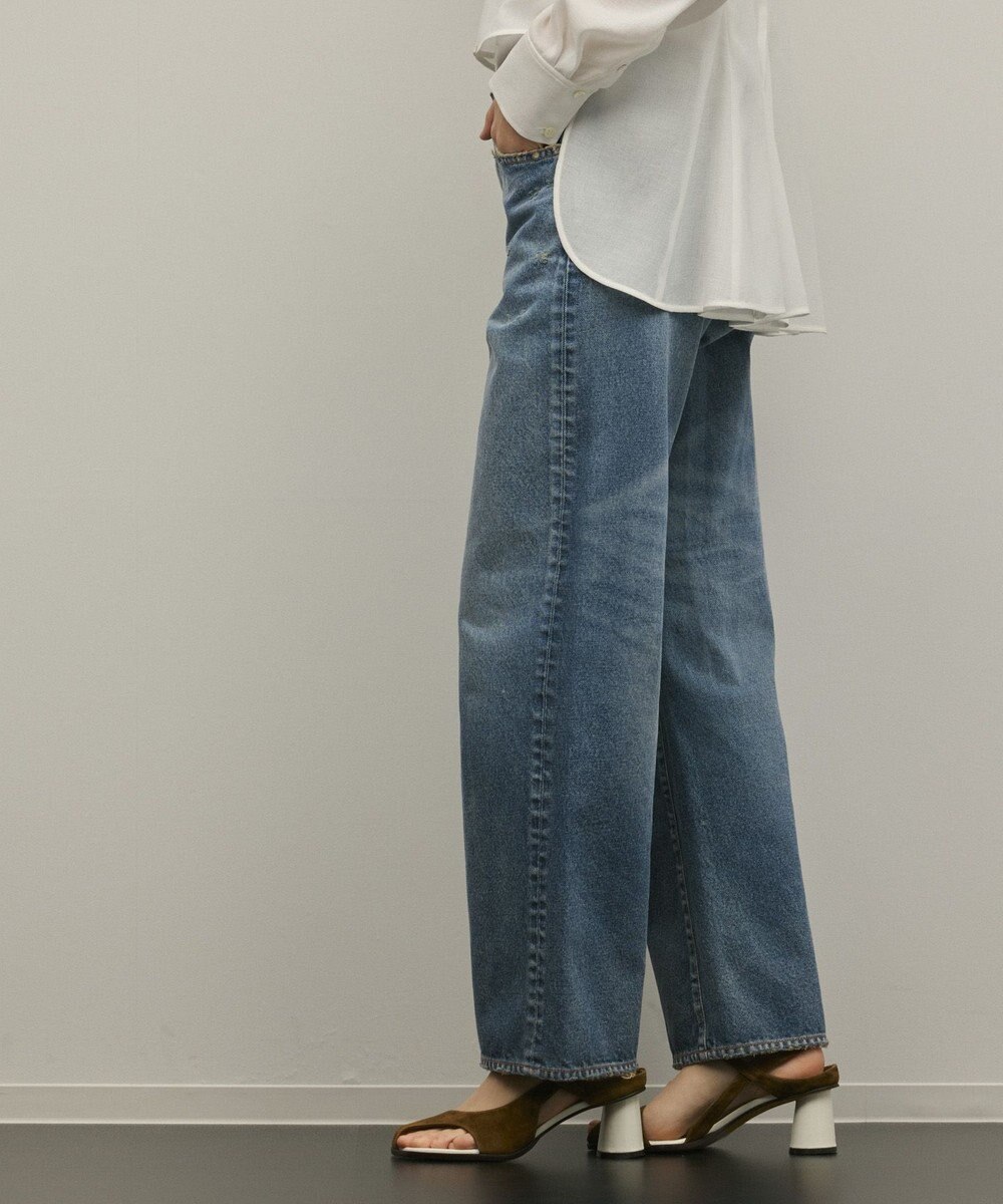 GRACE CONTINENTAL ワイドストレートデニムパンツ 