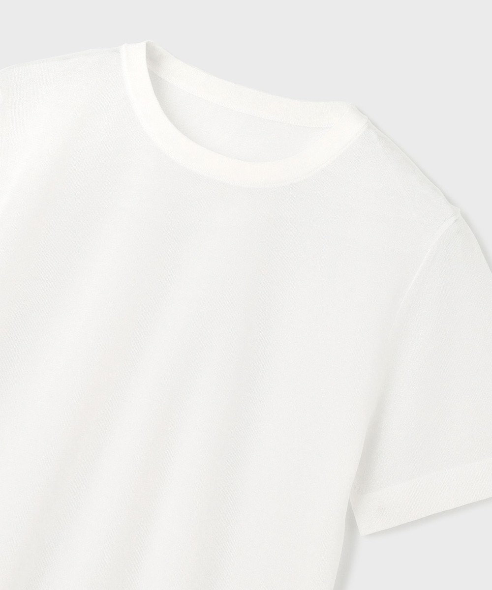 GRACE CONTINENTAL ブライトシアーニットトップ