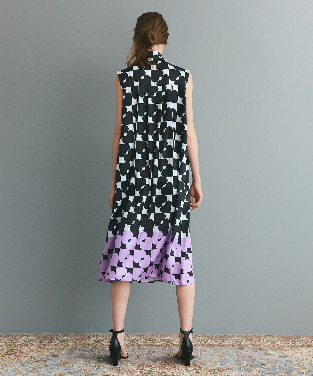 GRACE CONTINENTAL ハートラインボウタイワンピース 