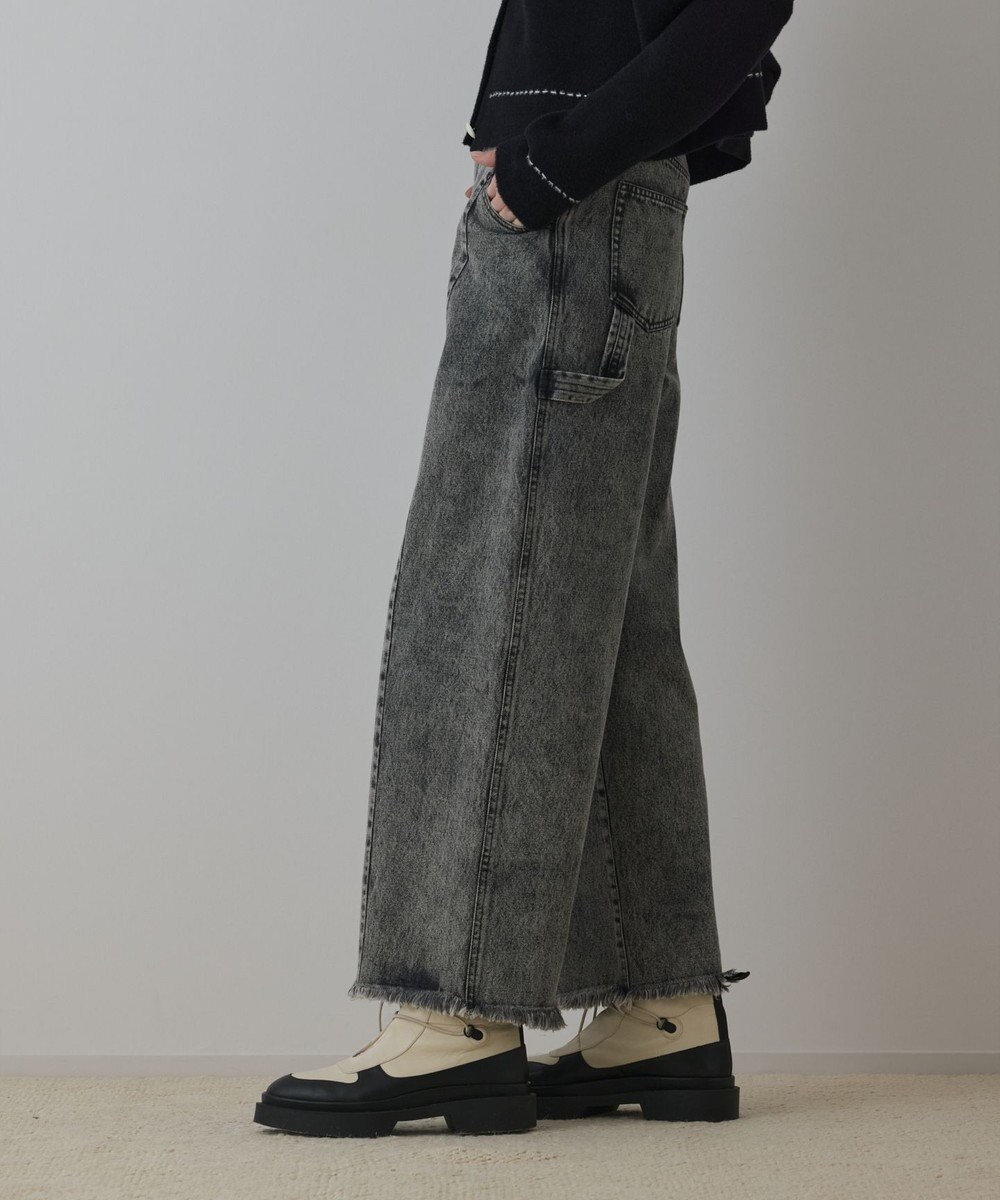 GRACE CONTINENTAL カーブデニムパンツ 