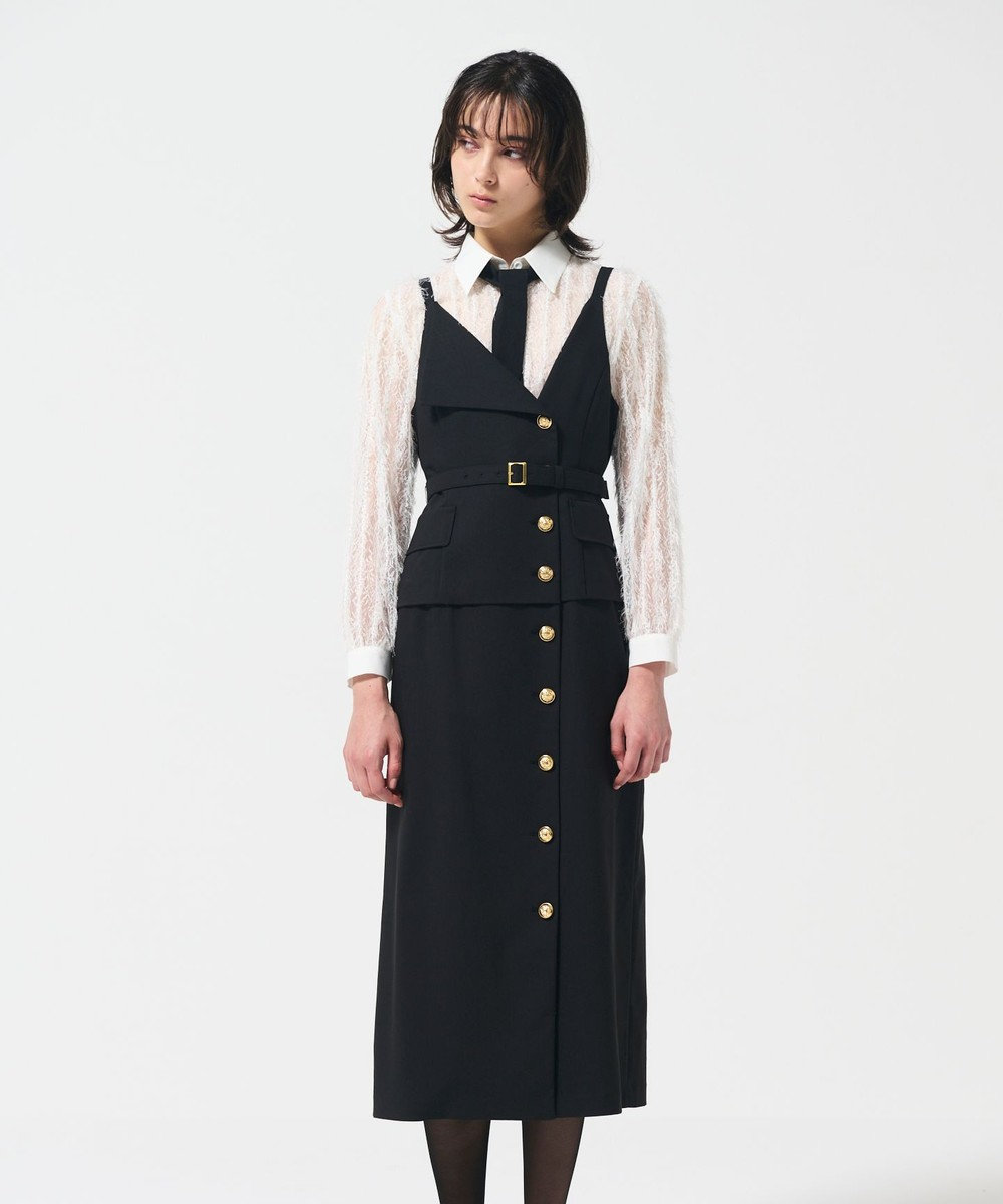 GRACE CONTINENTAL タイトテーラージャンパースカート