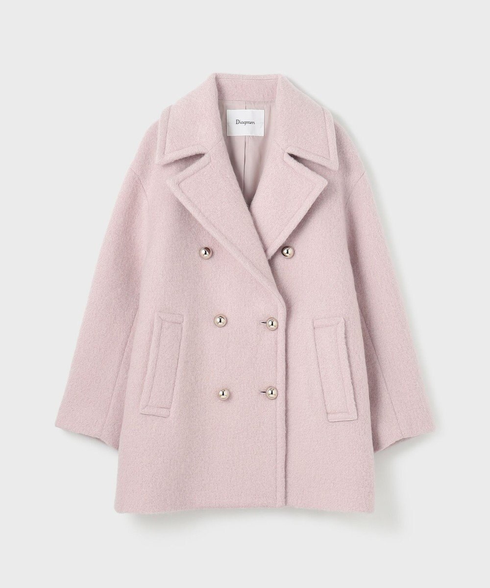 GRACE CONTINENTAL モヘヤシャギーPコート 