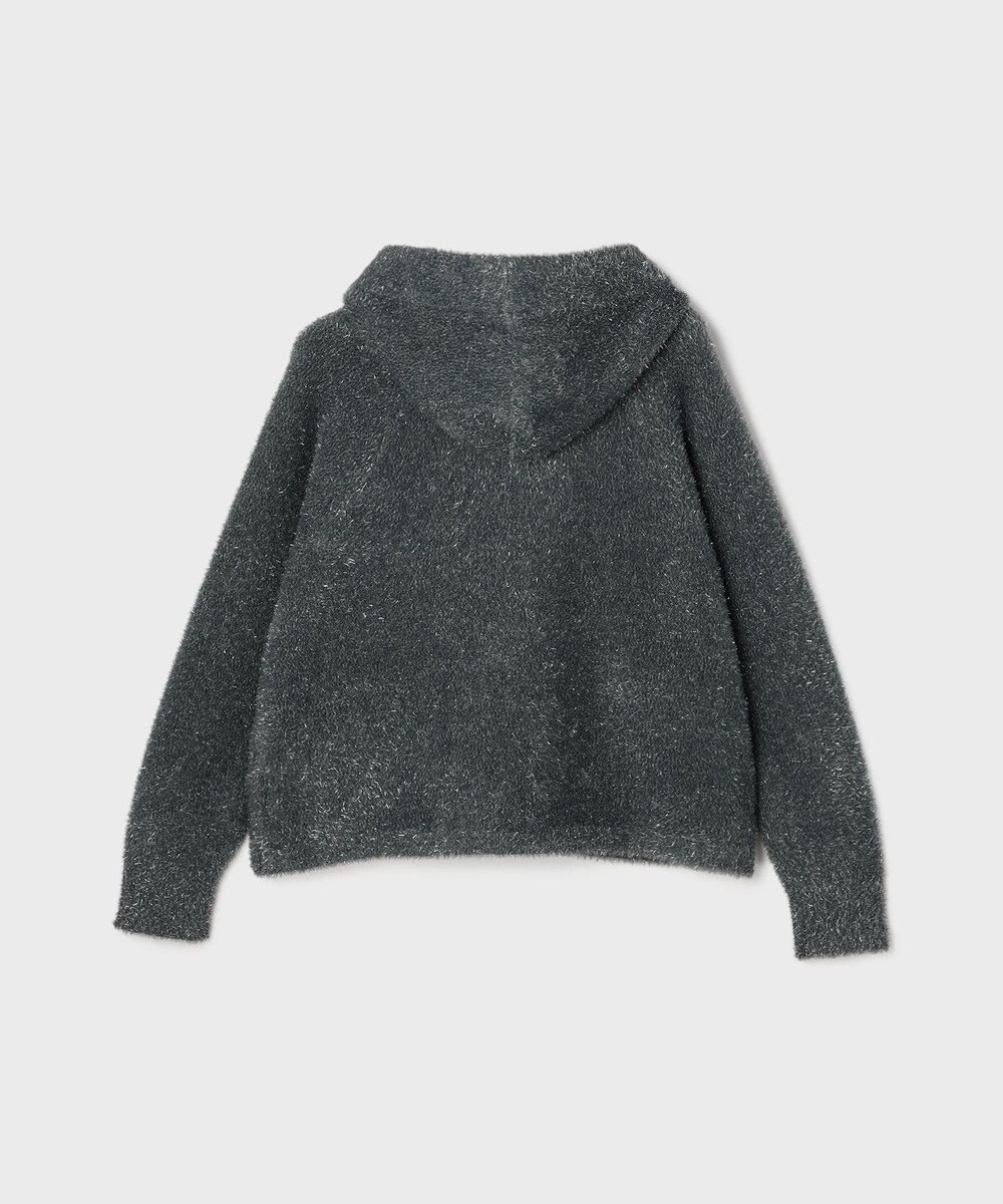 GRACE CONTINENTAL フェザーニットパーカー 