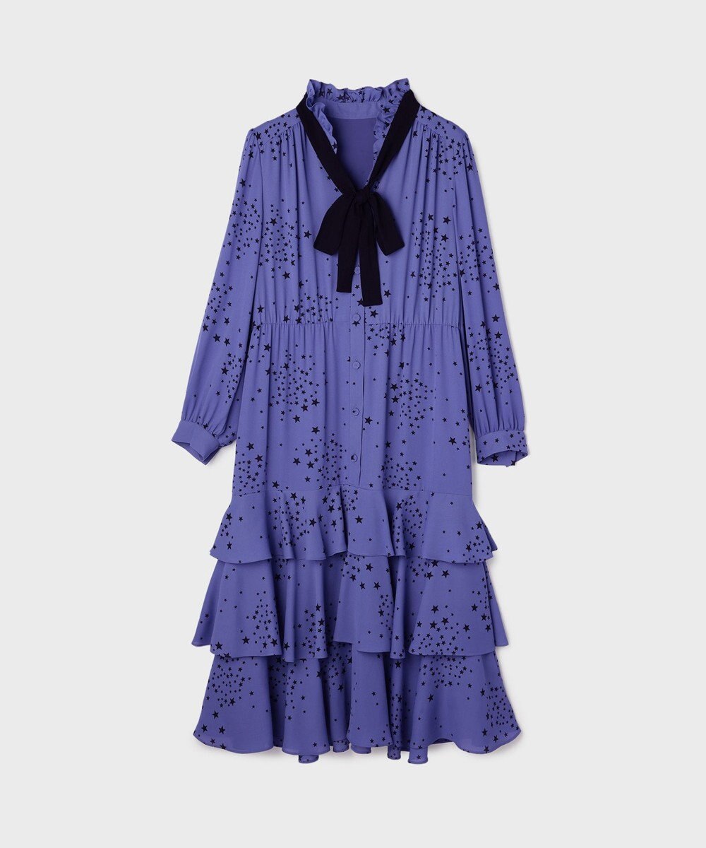 GRACE CONTINENTAL エトワールドレープドレス 