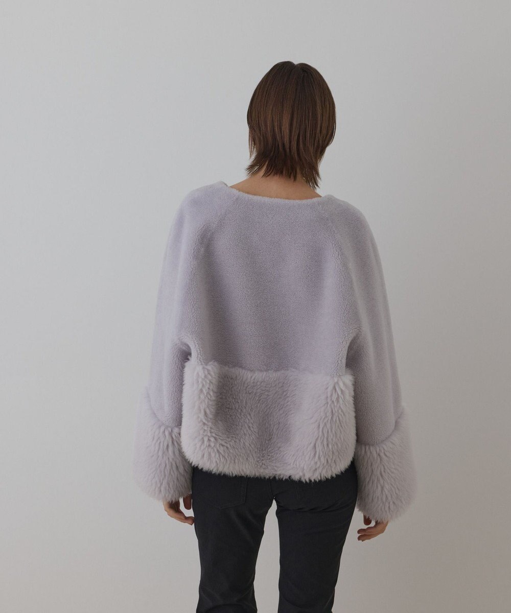 GRACE CONTINENTAL ウールボアジャケット 