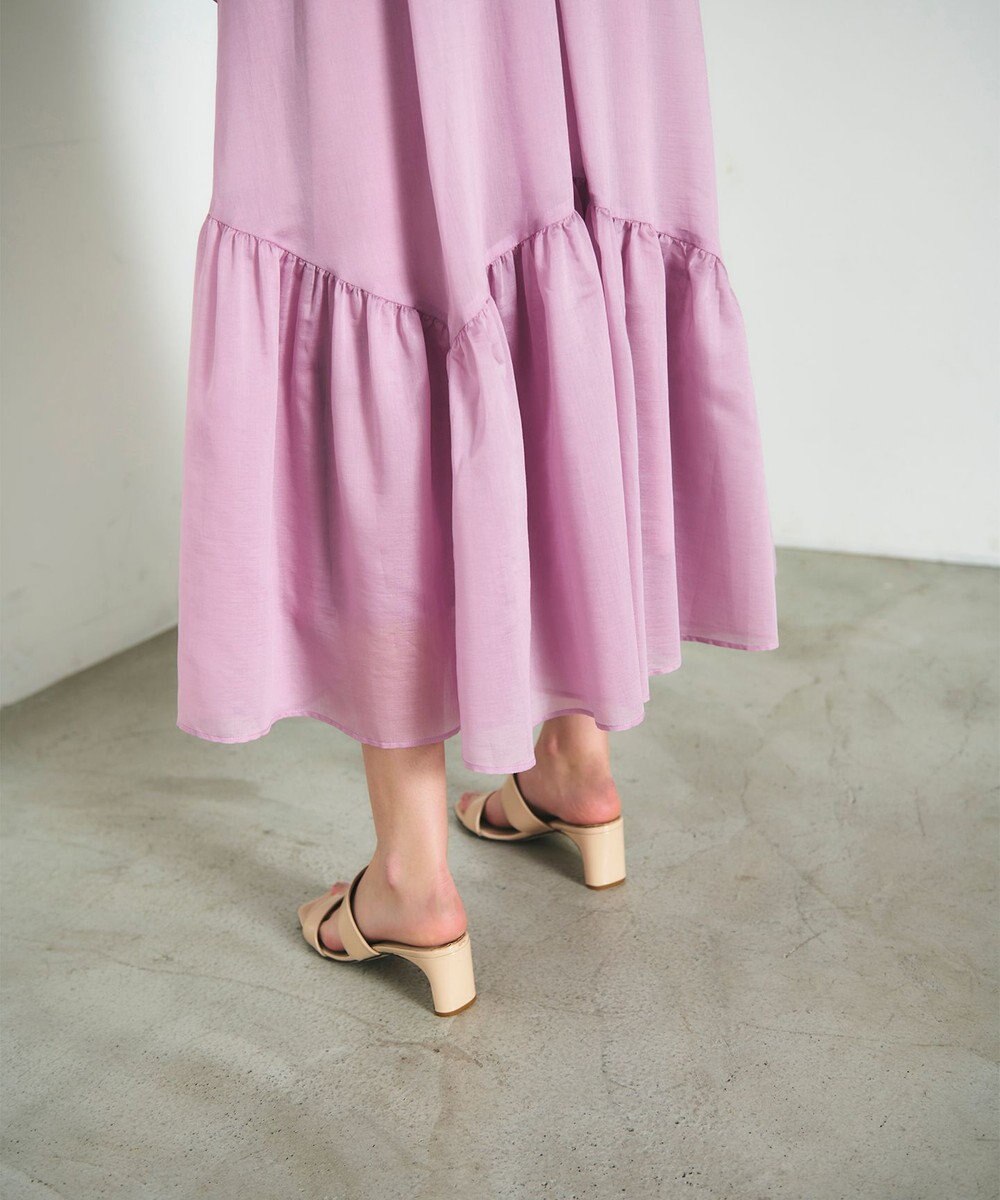 GRACE CONTINENTAL ティアードボリュームスカート 