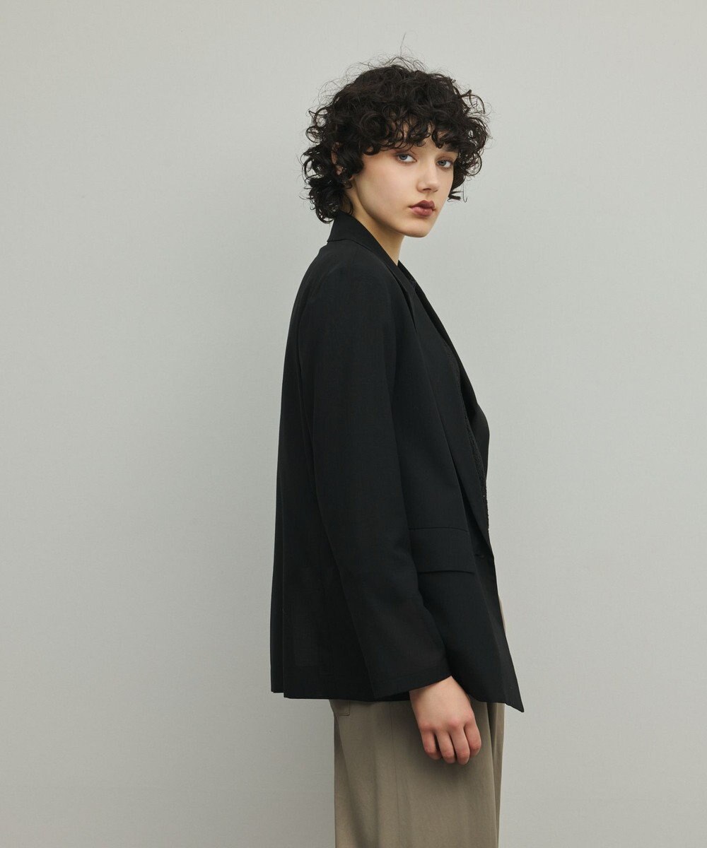 GRACE CONTINENTAL シアーウールジャケット 