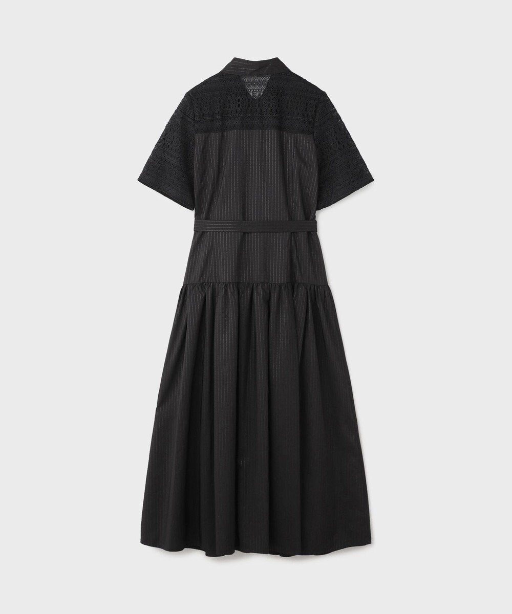 GRACE CONTINENTAL レースドッキングフレアワンピース 