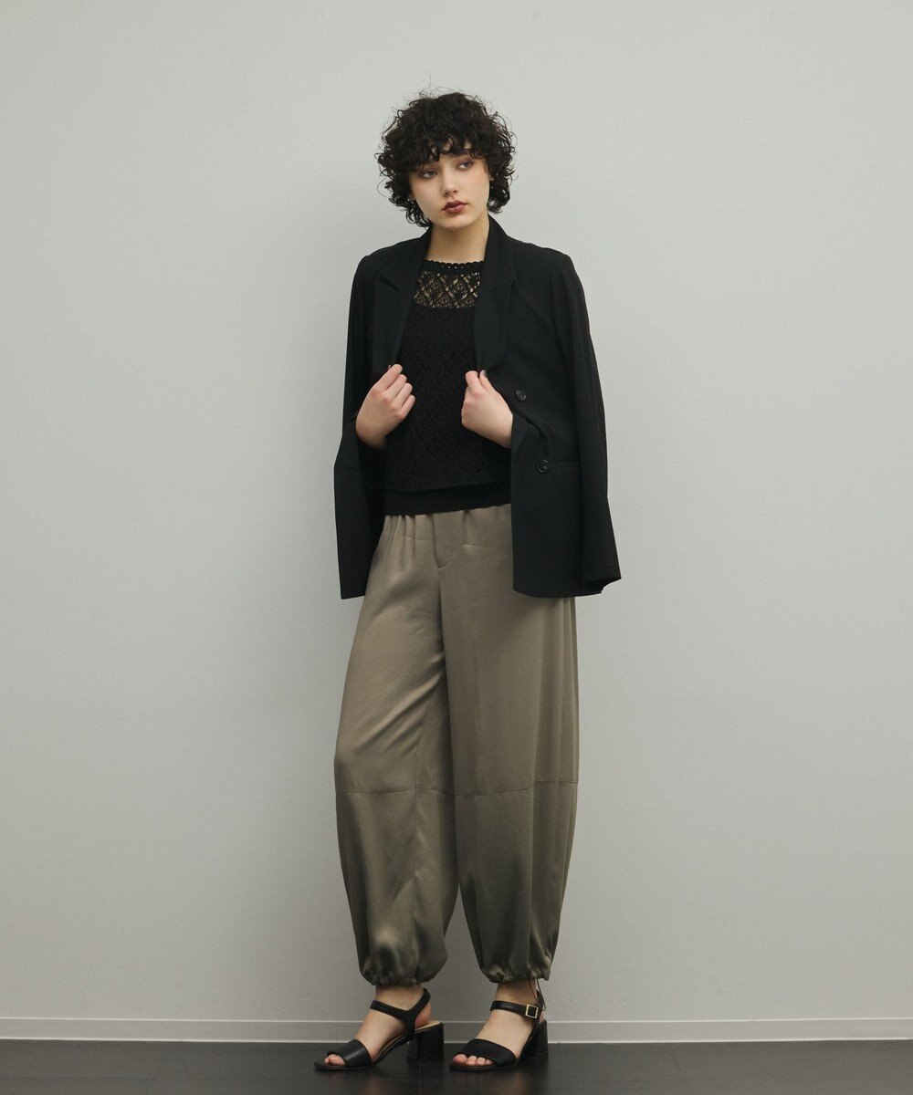 GRACE CONTINENTAL シアーウールジャケット 