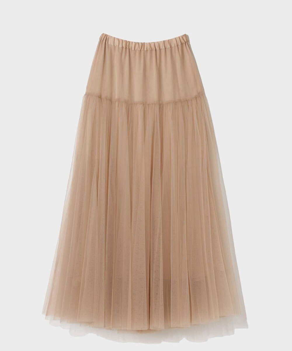 GRACE CONTINENTAL チュールボリュームスカート 