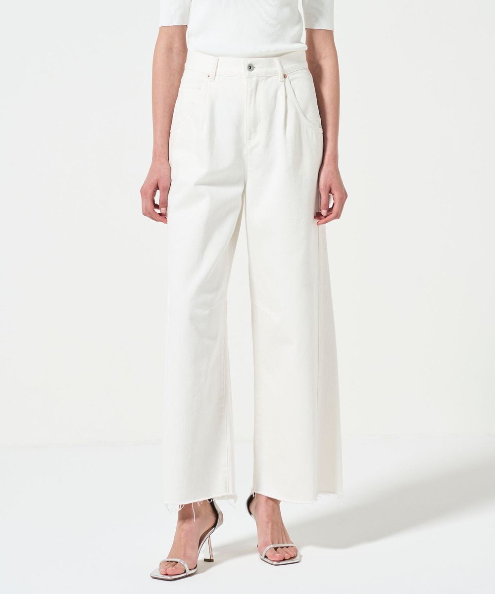 GRACE CONTINENTAL ペインターデニムパンツ 