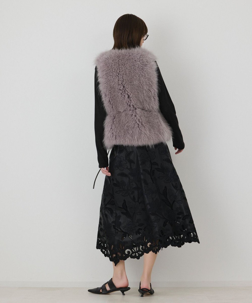 GRACE CONTINENTAL 【イベント店舗・ONLINE STORE先行アイテム】カットワークスカート 
