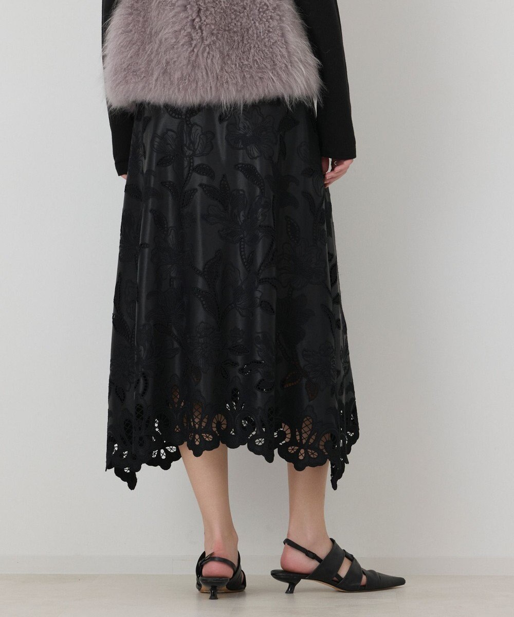 GRACE CONTINENTAL 【イベント店舗・ONLINE STORE先行アイテム】カットワークスカート 