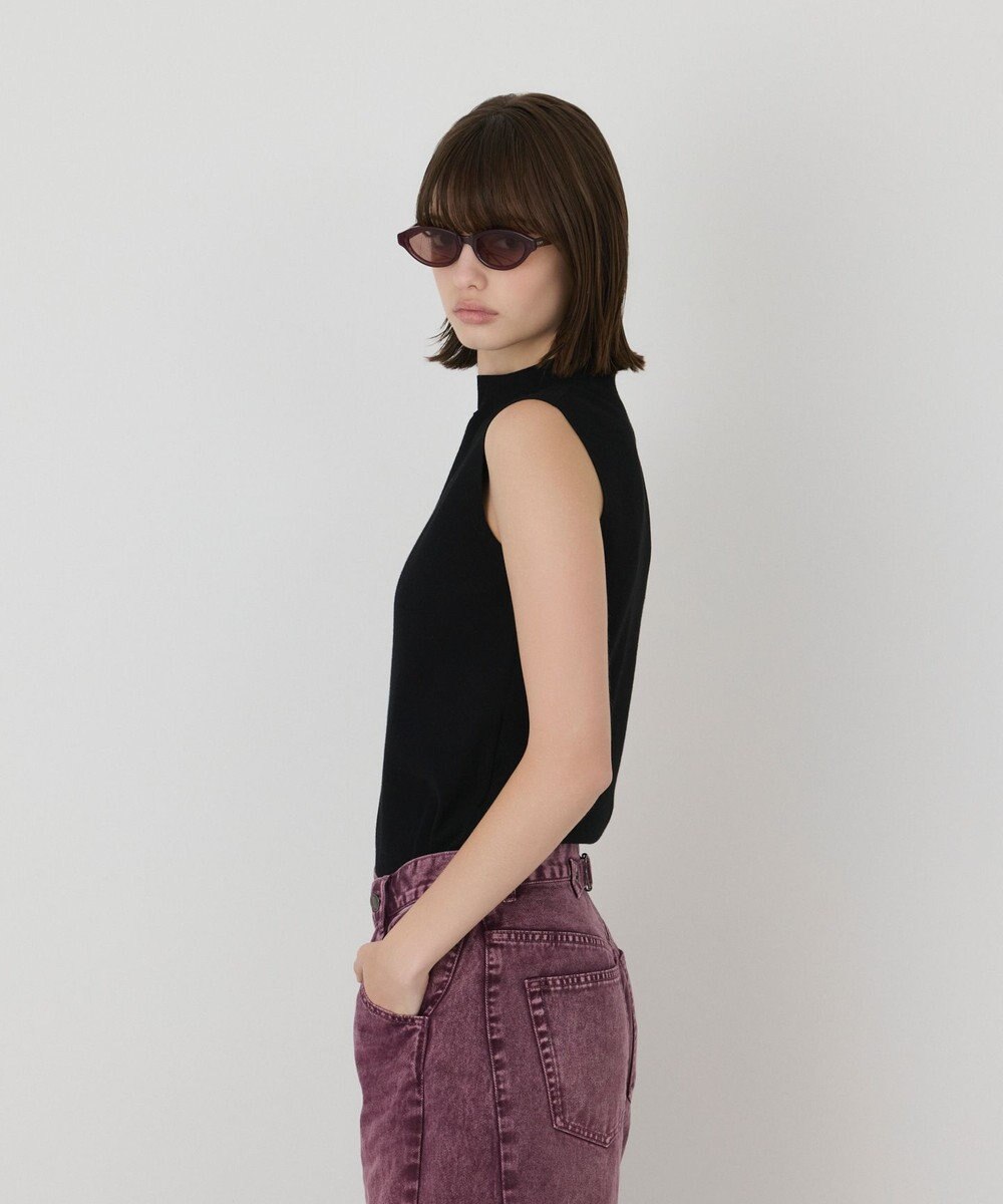 GRACE CONTINENTAL ハイネックニットトップ 