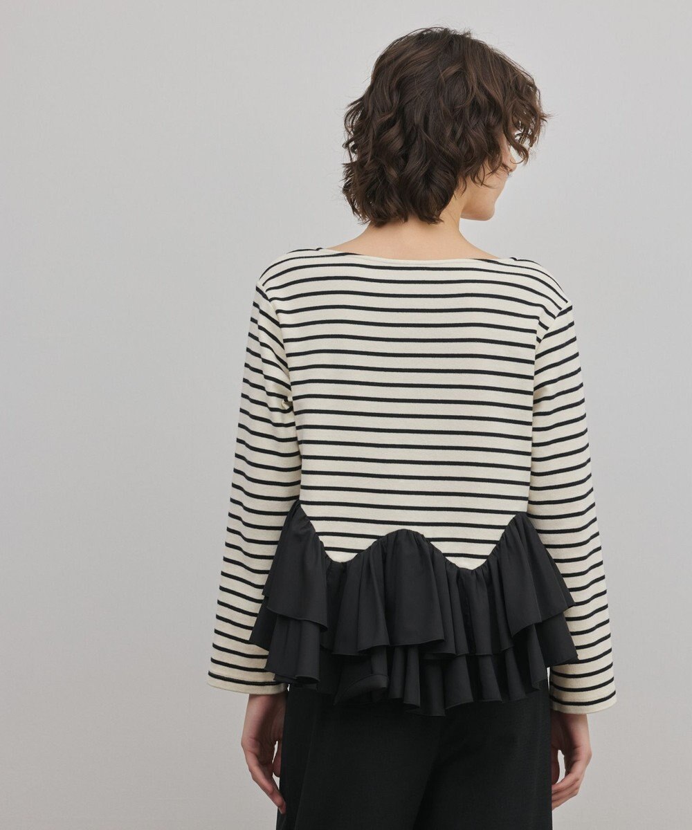 GRACE CONTINENTAL タフタフリルカットトップ 