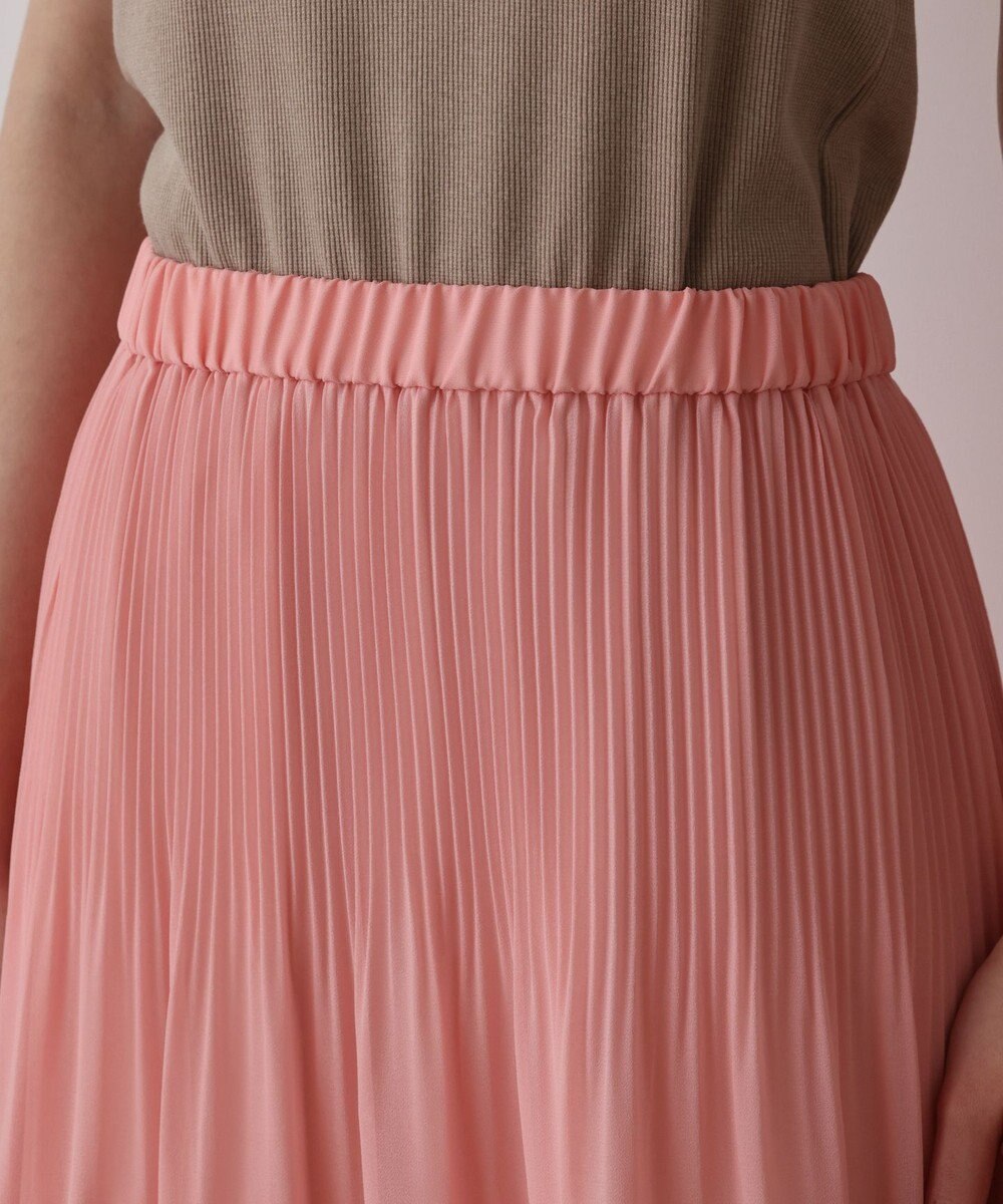 GRACE CONTINENTAL イレギュラープリーツスカート 