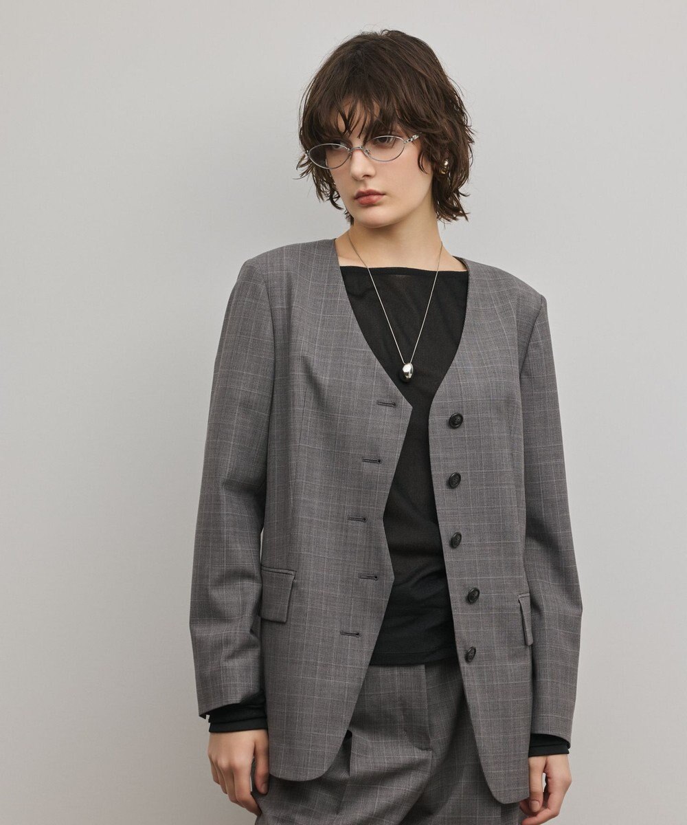 GRACE CONTINENTAL デザインフロントジャケット 