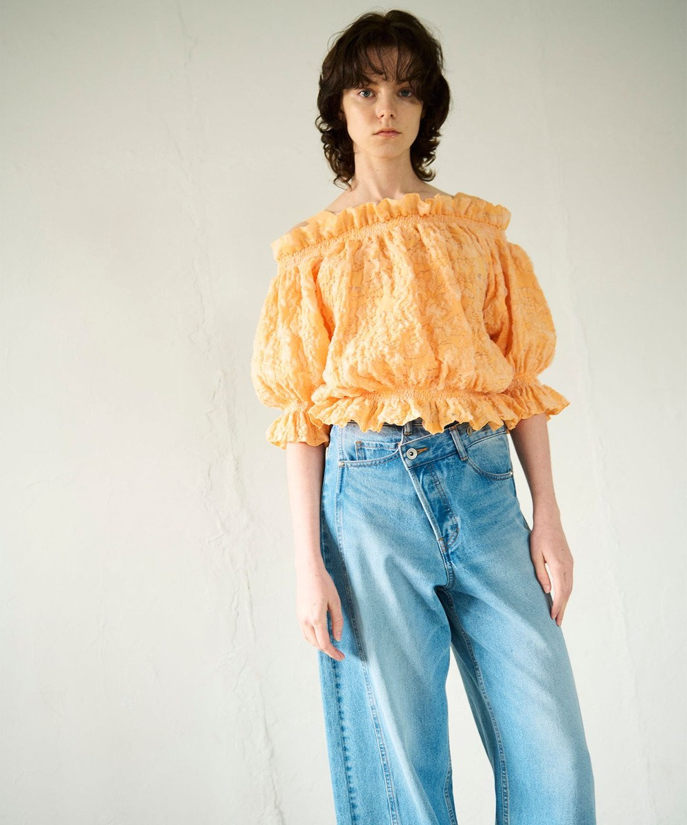 GRACE CONTINENTAL ドルマンフクレジャガードニットトップ