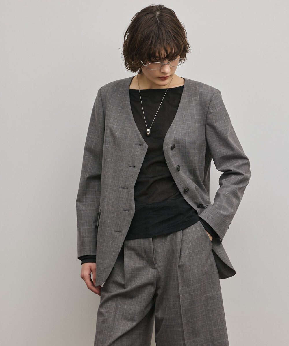 GRACE CONTINENTAL デザインフロントジャケット 