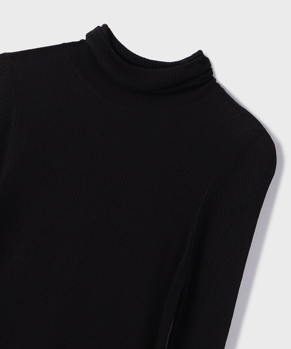 GRACE CONTINENTAL シアーリブニットトップ 