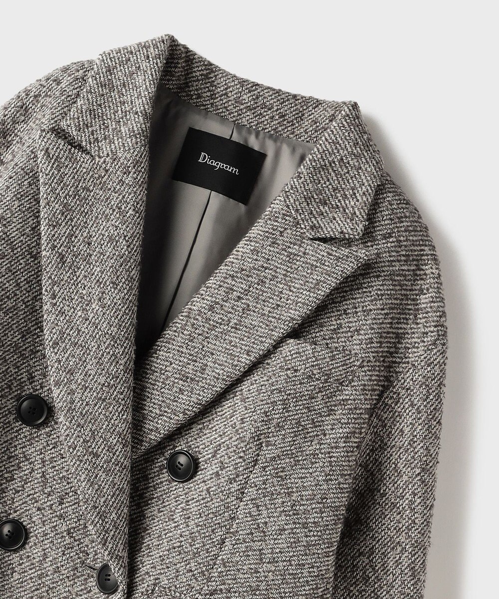 GRACE CONTINENTAL カルゼツイードダブルジャケット 