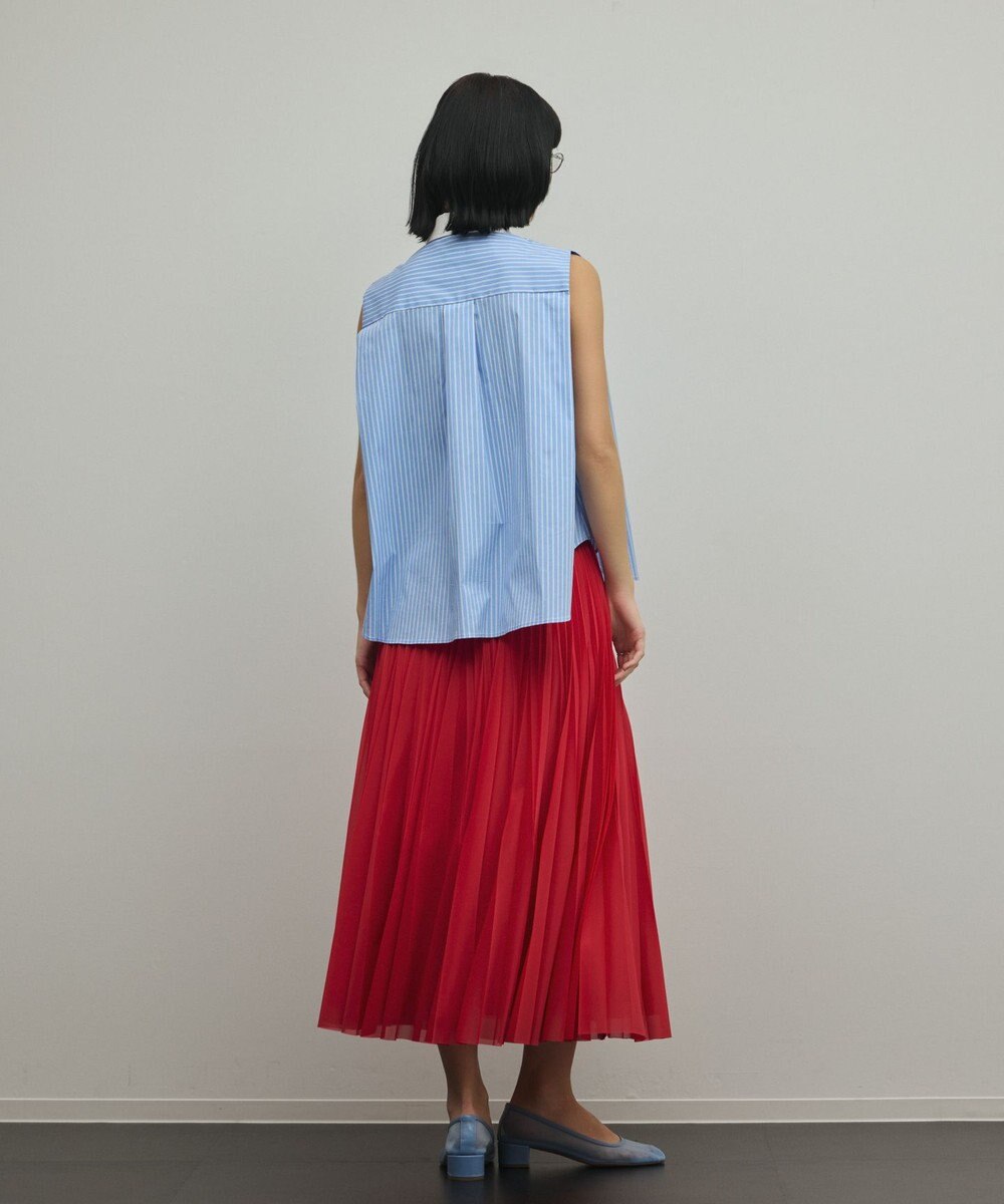 GRACE CONTINENTAL ビジューノースリーブシャツ 