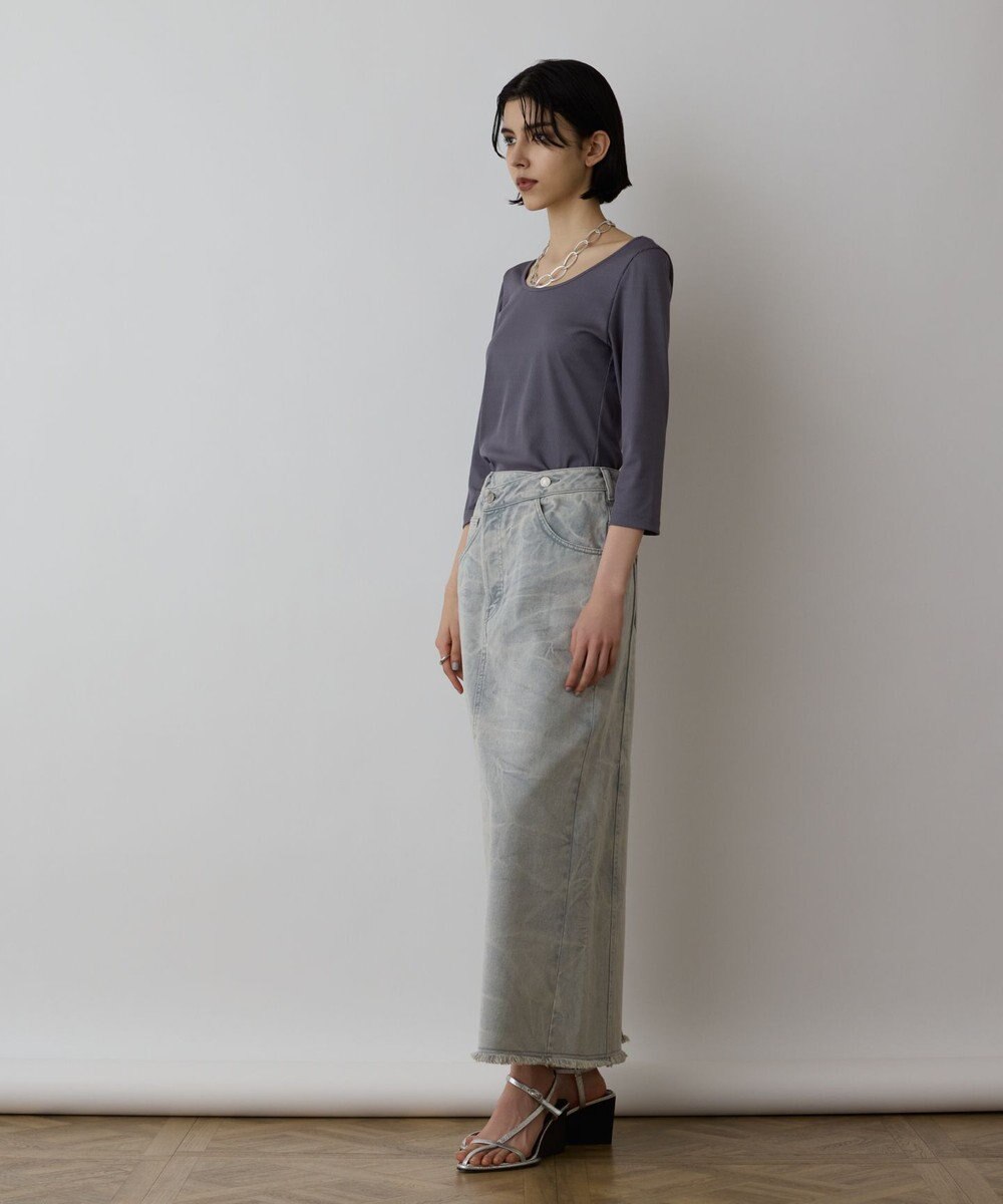 GRACE CONTINENTAL ピグメントタイトスカート 