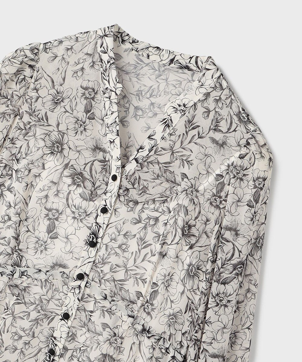 GRACE CONTINENTAL ドロストティアードフレアワンピース 