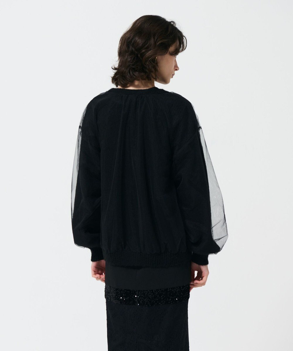 GRACE CONTINENTAL オーバーチュールニットカーディガン 