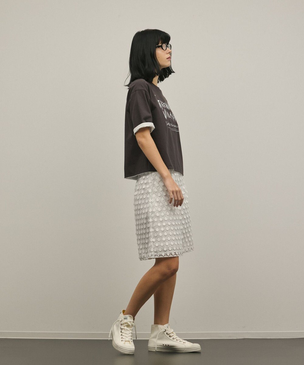 GRACE CONTINENTAL レイヤードロゴＴシャツ 