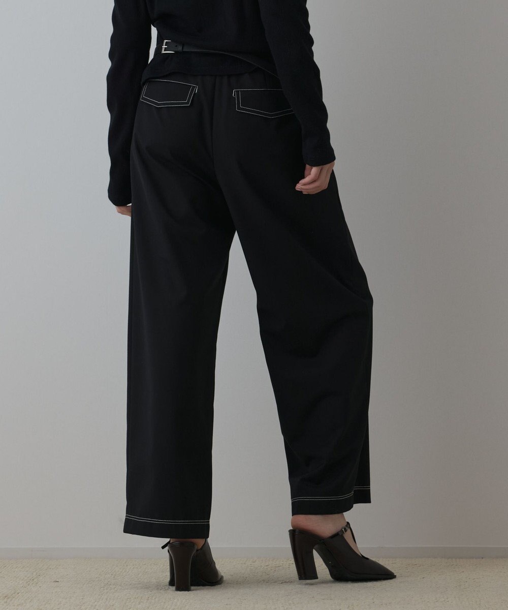 GRACE CONTINENTAL タックカーブパンツ 