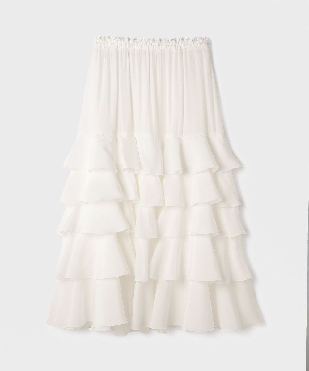 GRACE CONTINENTAL ティアードフリルスカート 