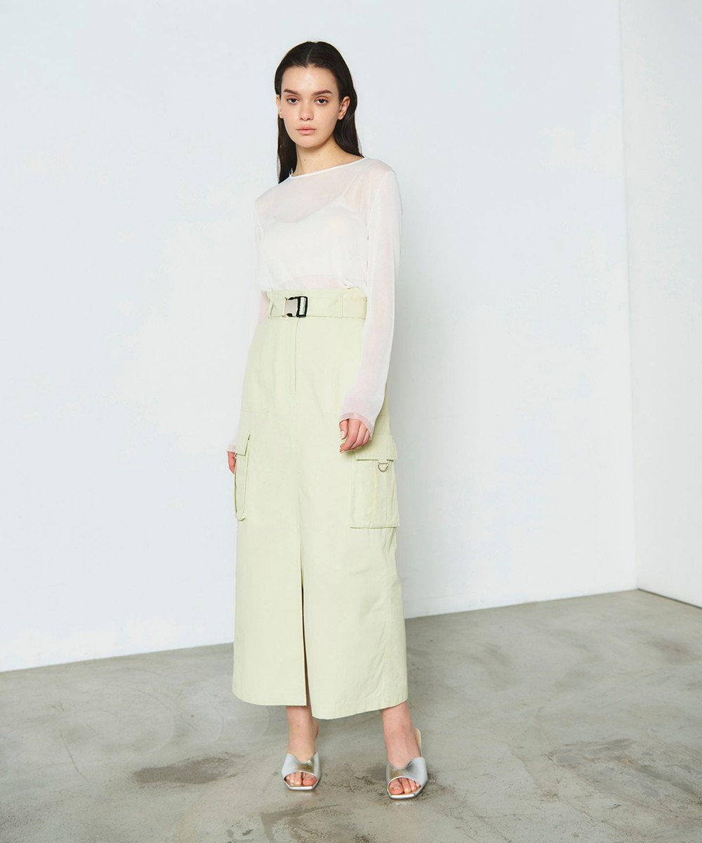 GRACE CONTINENTAL ツイルワークスカート